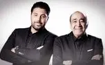 عاشقانههای احسان خواجه امیری در آغوش پدرش + عکس